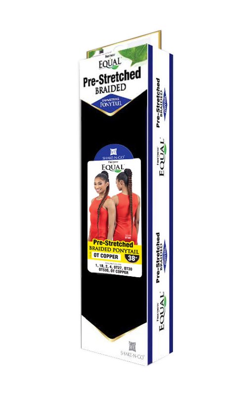 FREETRESS - EQUAL PRE-STRETCHED BRAIDED PONYTAIL 38"