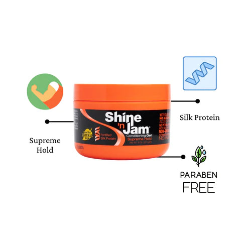AMPRO - Shine 'N Jam Conditioning Gel Supreme Hold
