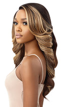 OUTRE - QL MELTED HAIRLINE DELUXE WIDE LACE PART BEGONIA HT