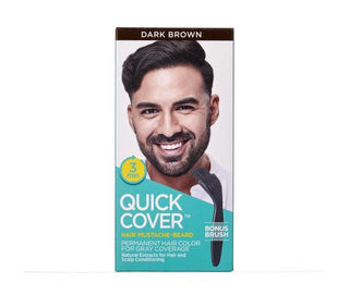 Buy qmc04-dark-brown KISS - KC QUICK COVER FOR MEN HAIR DYE KIT 3oz