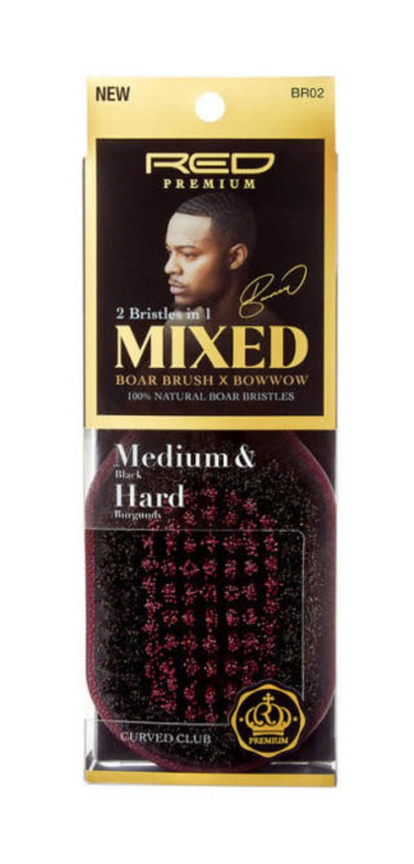 KISS - RPM M/H MIXED CLUB BOAR BRUSH (BR02)