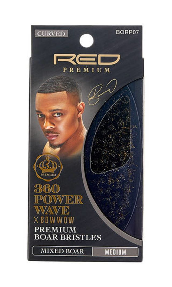 KISS - RPM POWER WAVE PALM BOAR BRUSH (MEDIUM)