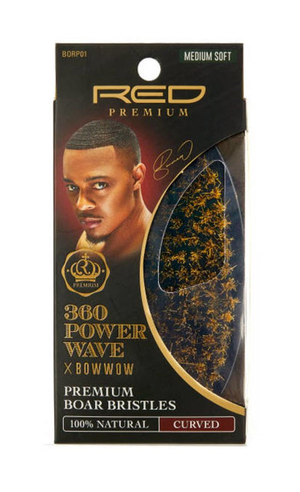 KISS - RPM POWER WAVE PALM BOAR BRUSH (MEDIUM & SOFT)