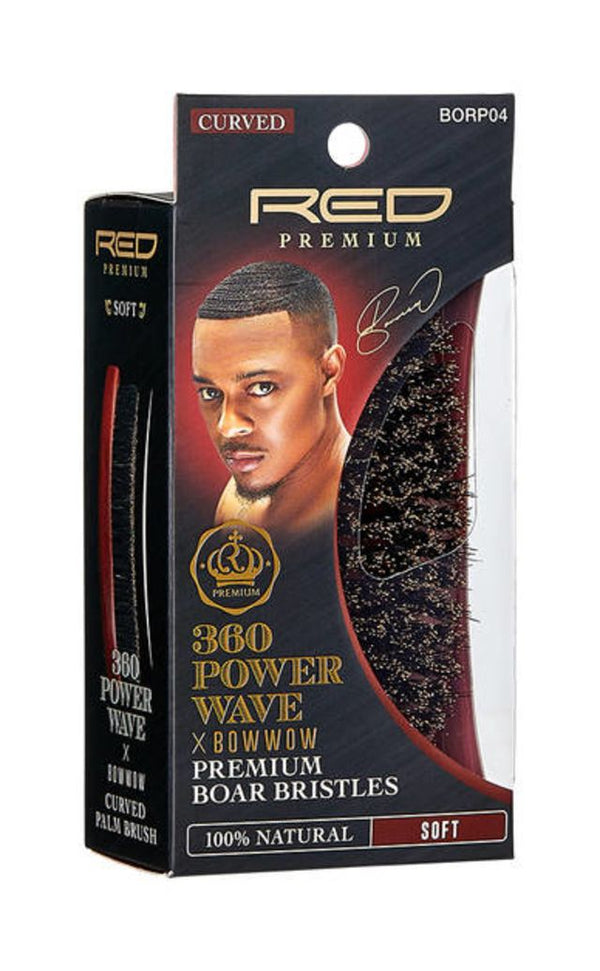 KISS - RPM POWER WAVE PALM BOAR BRUSH (SOFT)