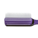 KISS - RED 7 ROW DETANGLE BRUSH (PURPLE)
