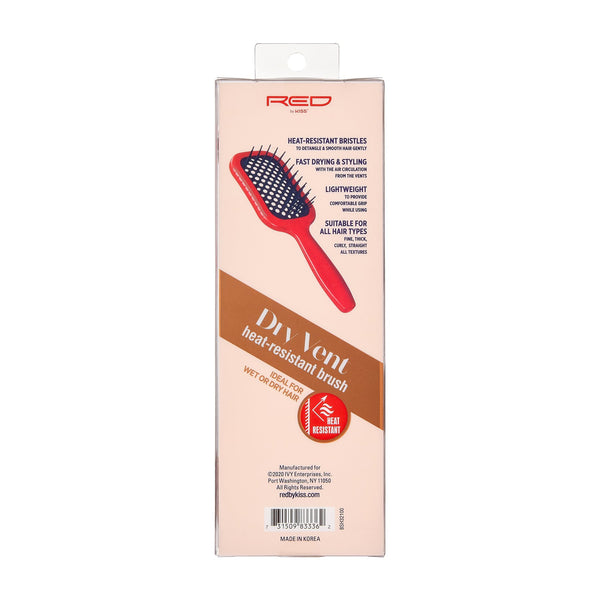 KISS - RED DRY VENT BRUSH