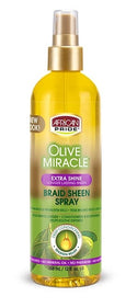 African Pride - Olive Miracle Braid Sheen Spray Extra Shine