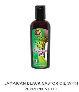 HollyWood Beauty - Jamaican Black Castor Oil Peppermint Oil