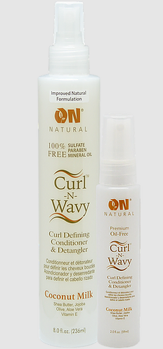 The Next Image - On Natural Curl N Wavy Curl Defining Conditioner & Detangler Coconut Milk