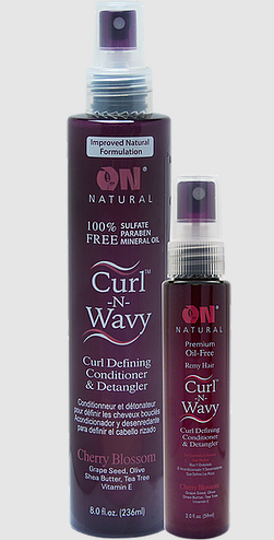 The Next Image - On Natural Curl N Wavy Curl Defining Conditioner & Detangler Cherry Blossom