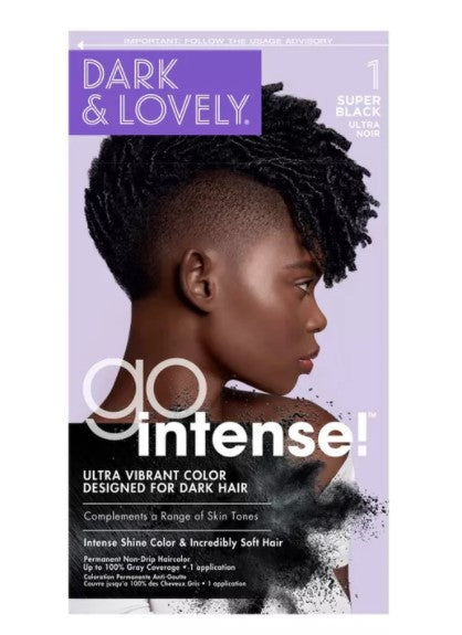 SoftSheen Carson - Dark & Lovely Go Intense! #1 SUPER BLACK