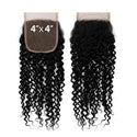 NO BRAND - 9A Unprocessed Virgin Hair 4X4 Closure  BOHEMIAN CURL (HUMAN)