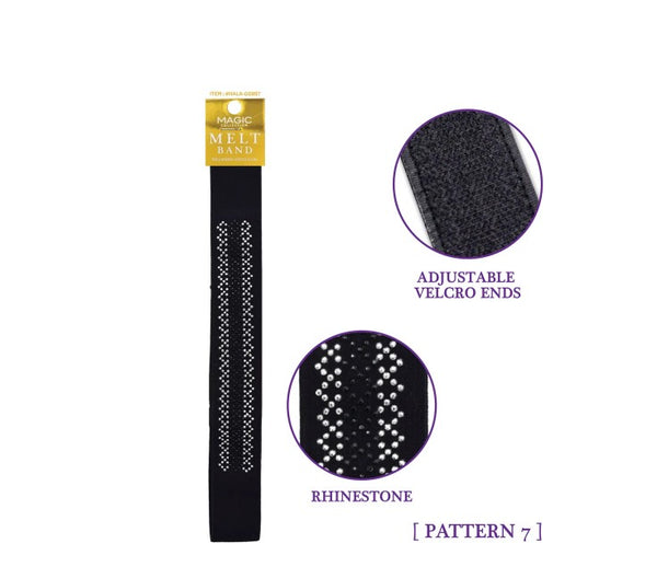 MAGIC COLLECTION - HALO Rhinestone Melt Band PATTERN 7
