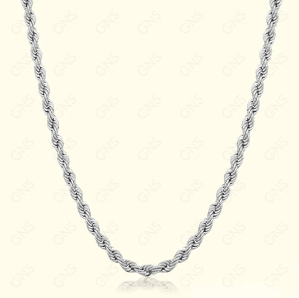 GNS - Silver Chain Necklace (KN0001S)