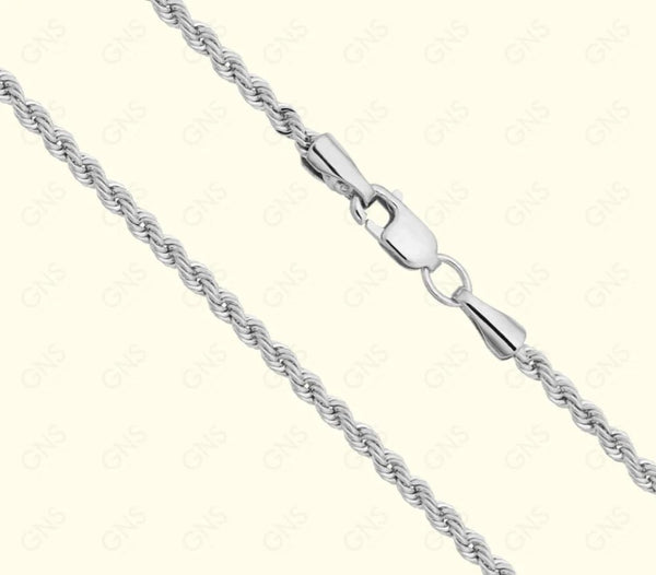 GNS - Silver Chain Necklace (KN0001S)