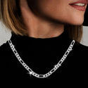 GNS - Silver Chain Necklace (KN0006S)