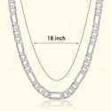 GNS - Silver Chain Necklace (KN0006S)
