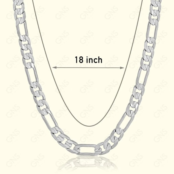 GNS - Silver Chain Necklace (KN0006S)