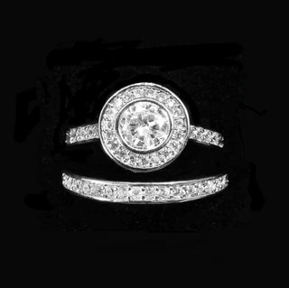 GNS - SILVER WEDDING RING (CZR11S)