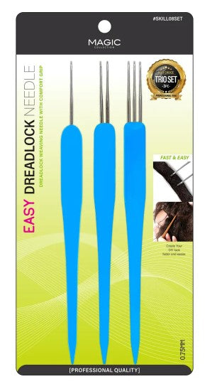 MAGIC COLLECTION - Easy DreadLock Needle TRIO SET (#SKILL08SET)