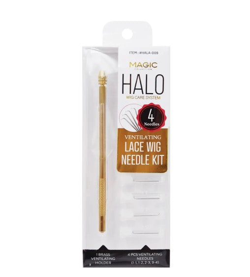 MAGIC COLLECTION - HALO VENTILATING LACE WIG NEEDLE KIT - 4pcs