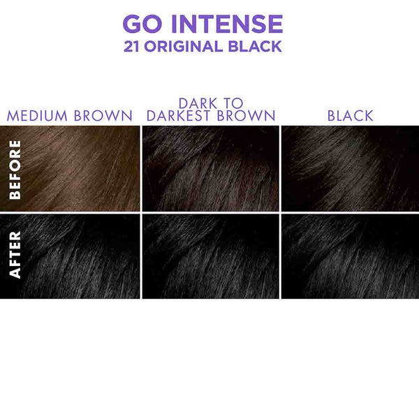 SoftSheen Carson - Dark & Lovely Go Intense! #21 ORIGINAL BLACK