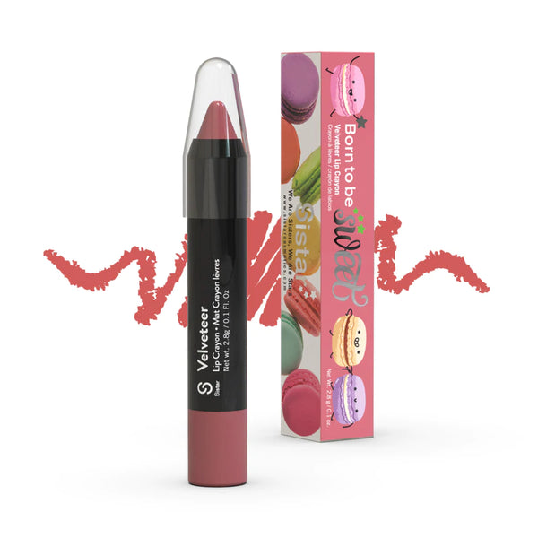 SISTAR - VELVET MATTE LIP CRAYON (11 Colors Available)