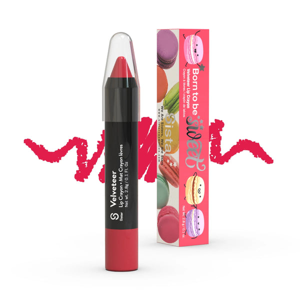 SISTAR - VELVET MATTE LIP CRAYON (11 Colors Available)