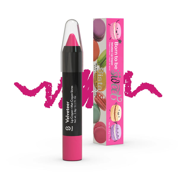 SISTAR - VELVET MATTE LIP CRAYON (11 Colors Available)