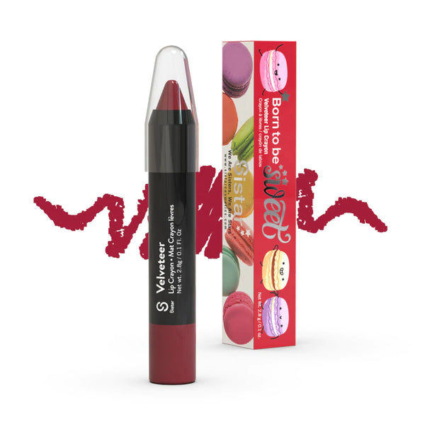 SISTAR - VELVET MATTE LIP CRAYON (11 Colors Available)