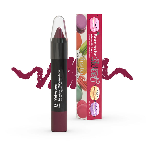 SISTAR - VELVET MATTE LIP CRAYON (11 Colors Available)