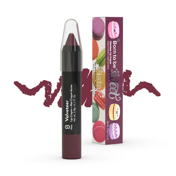 SISTAR - VELVET MATTE LIP CRAYON (11 Colors Available)