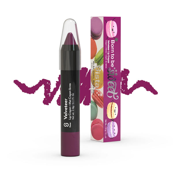 SISTAR - VELVET MATTE LIP CRAYON (11 Colors Available)