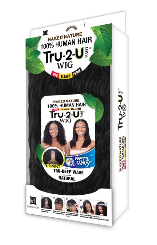 NAKED - NATURE WET & WAVY 100% HUMAN WIG TRU-DEEP WAVE (HUMAN)