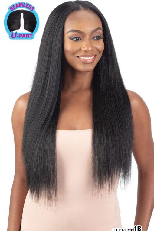 ORGANIQUE - NATURAL U-PART YAKY STRAIGHT 28" WIG