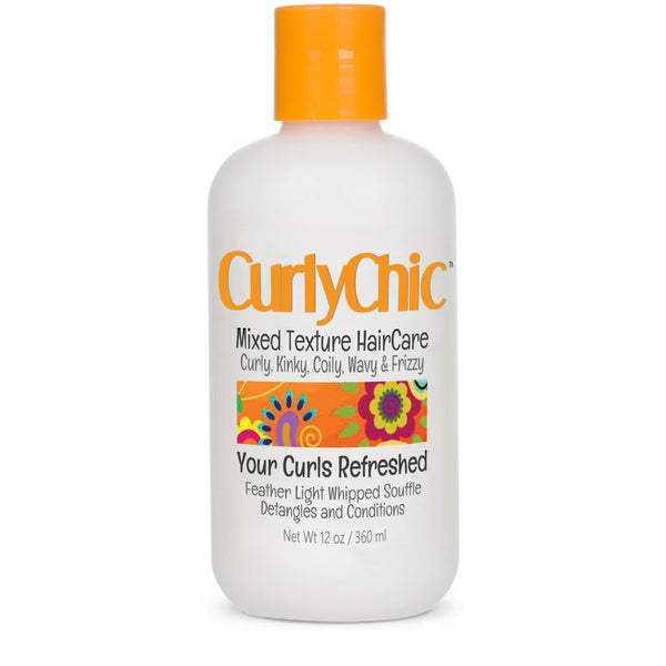 Curly Chic - Your Curls Conditioned Refreshed Feather Light Whipped Souffle Detangle and Conditions
