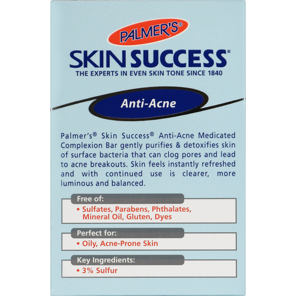 PALMER'S - Skin Success Anti-Acne Medicated Complexion Bar