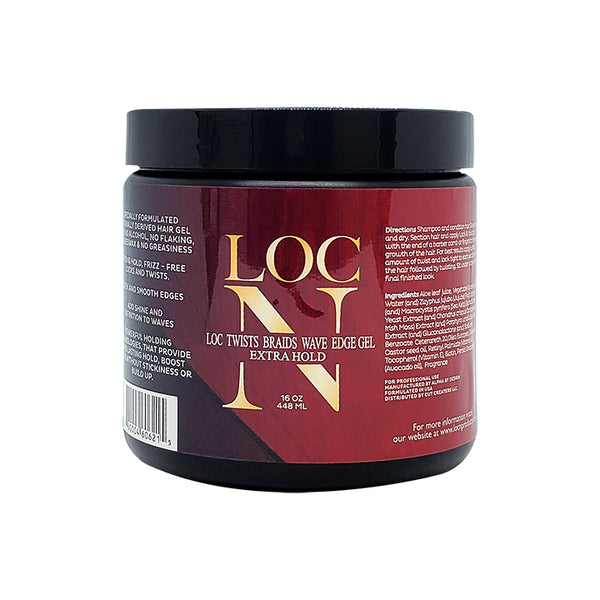 LOC N - Locs Twists Braids Wave Edge Gel EXTRA HOLD
