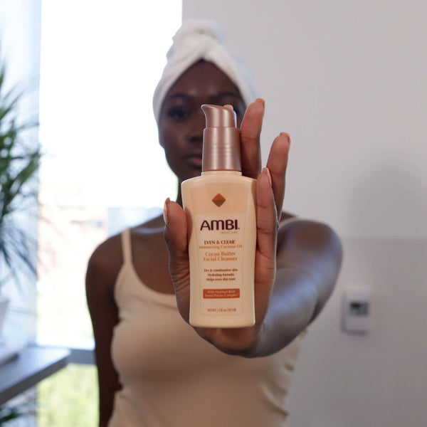 AMBI - Skin Care Even & Clear Moisturizing Coconut Oil Cocoa Butter Facial Cleanser