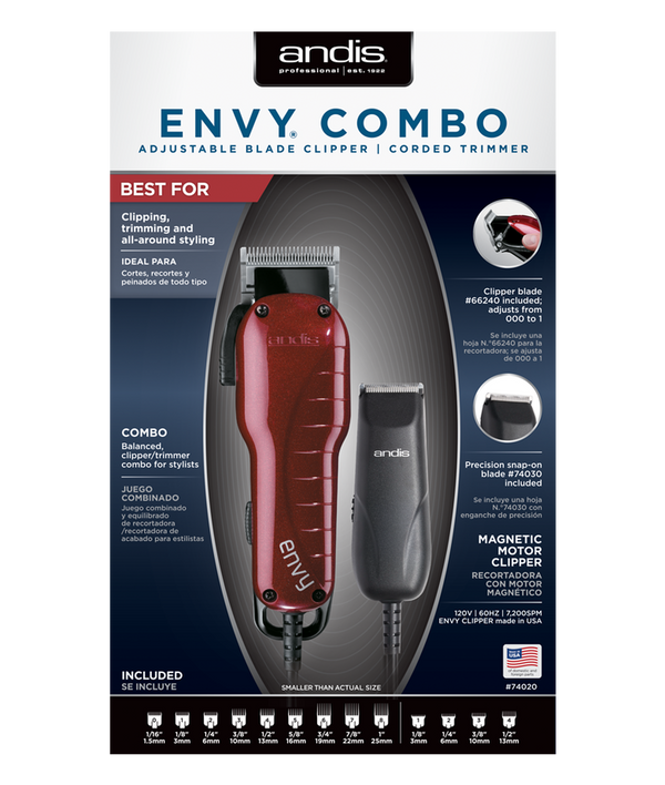 ANDIS - Envy Combo Corded Trimmer