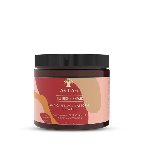 AS I AM - Restore and Repair Jamaican Black Castor Oil Cowash