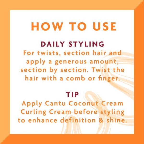 Cantu - Shea Butter Moisturizing Twist & Lock Gel