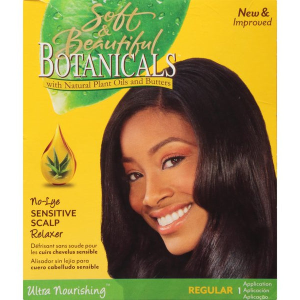 Soft & Beautiful - Botanicals No-Lye Sensitive Scalp Relaxer REGULAR