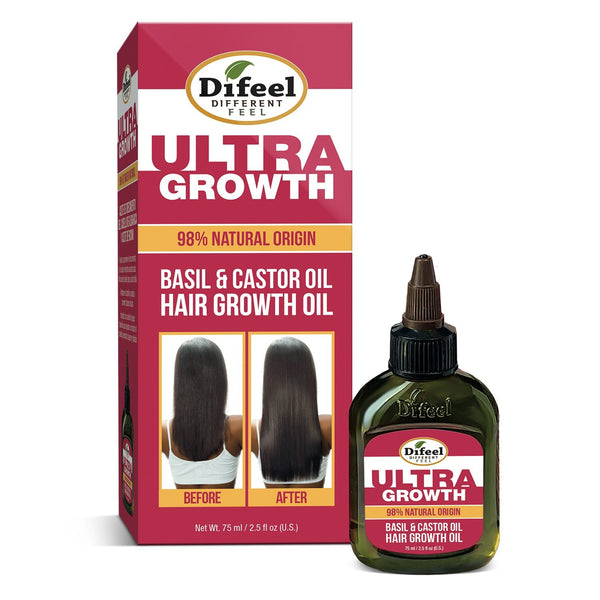 Difeel - Basil & Castor Oil Hair Growth Oil