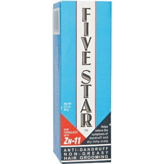 FIVE STAR - Light Creamy Formula Anti Dandruff Non-Greasy Hair Grooming