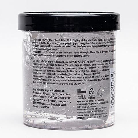 AMPRO - Pro Style Clear Ice Ultra Hold Styling Gel