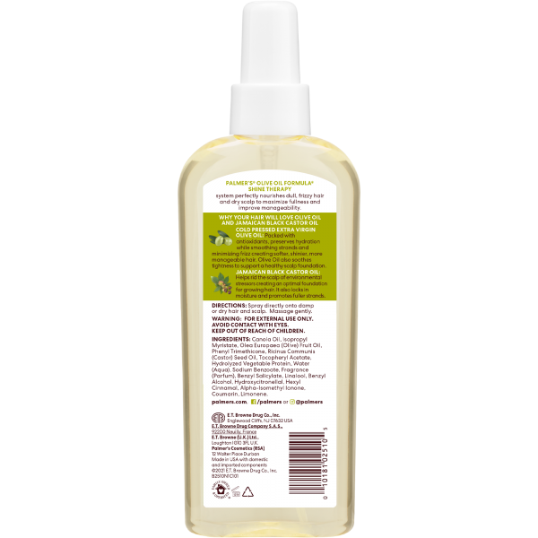 PALMER'S - Olive Oil Formula Olive Conditioning Spray Oil
