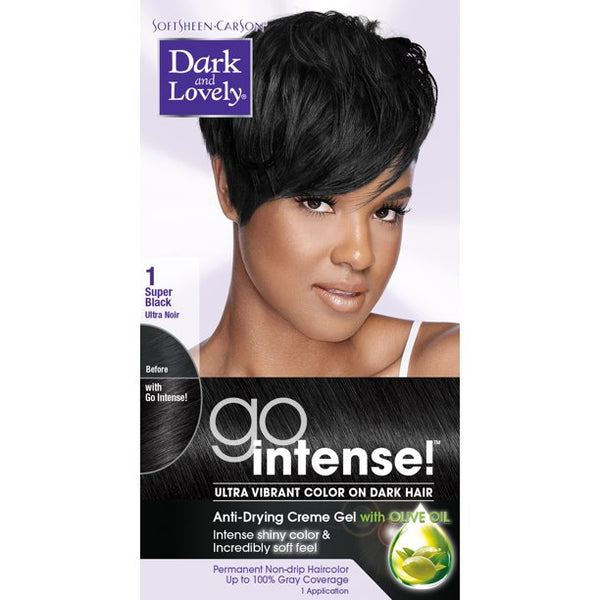 SoftSheen Carson - Dark & Lovely Go Intense! #1 SUPER BLACK