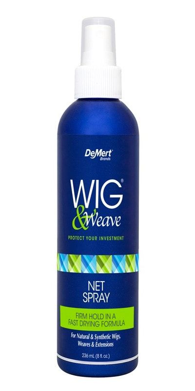 DeMert - Wig & Weave Net Spray Non-Aerosol 80% Alc