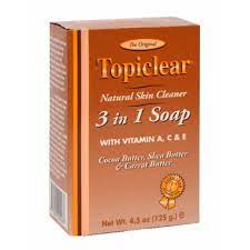 TOPICLEAR - Natural Skin Cleanser 3 in 1 Soap